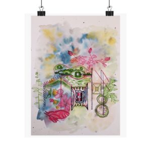 matte vertical posters
